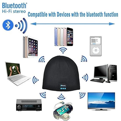 beanie Bluetooth 5.0 Earphone Music Hat Winter Wireless