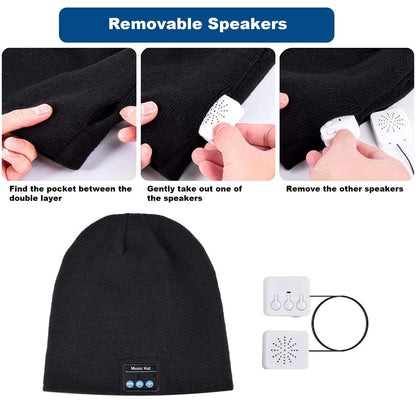 beanie Bluetooth 5.0 Earphone Music Hat Winter Wireless