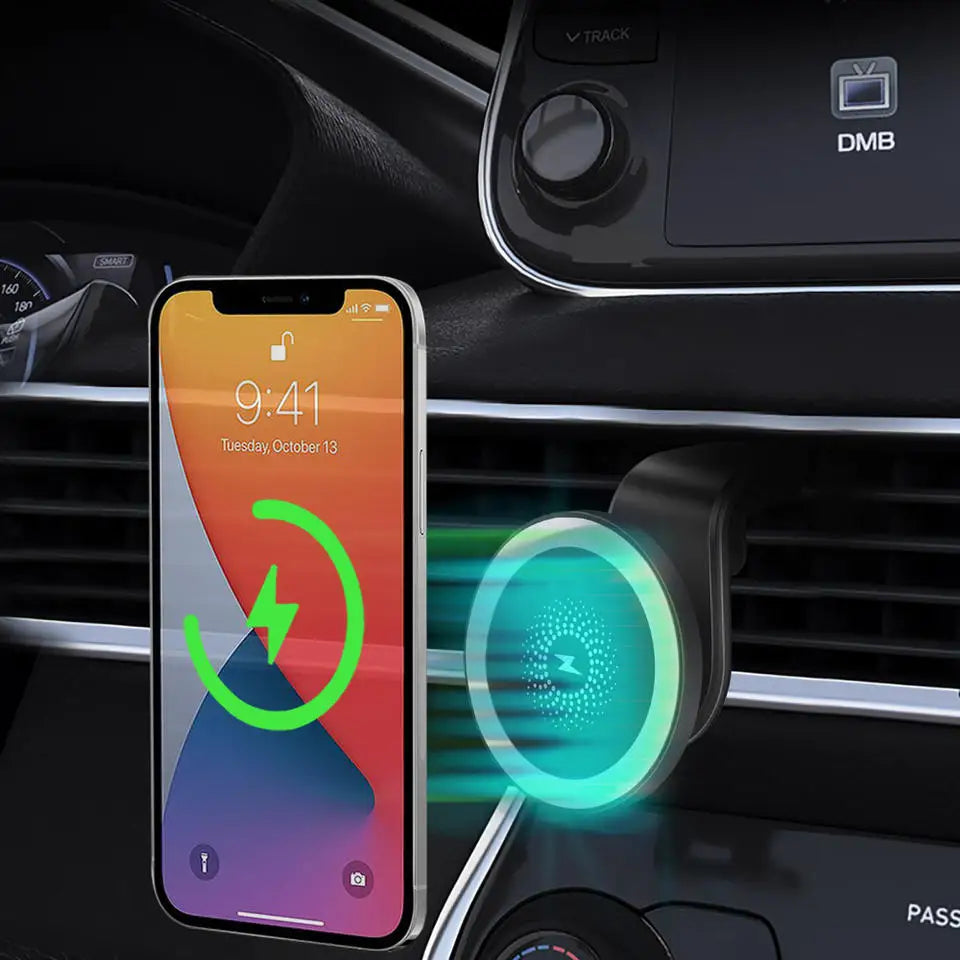 Car Wireless Charger For iPhone 14 13 12 Pro Max