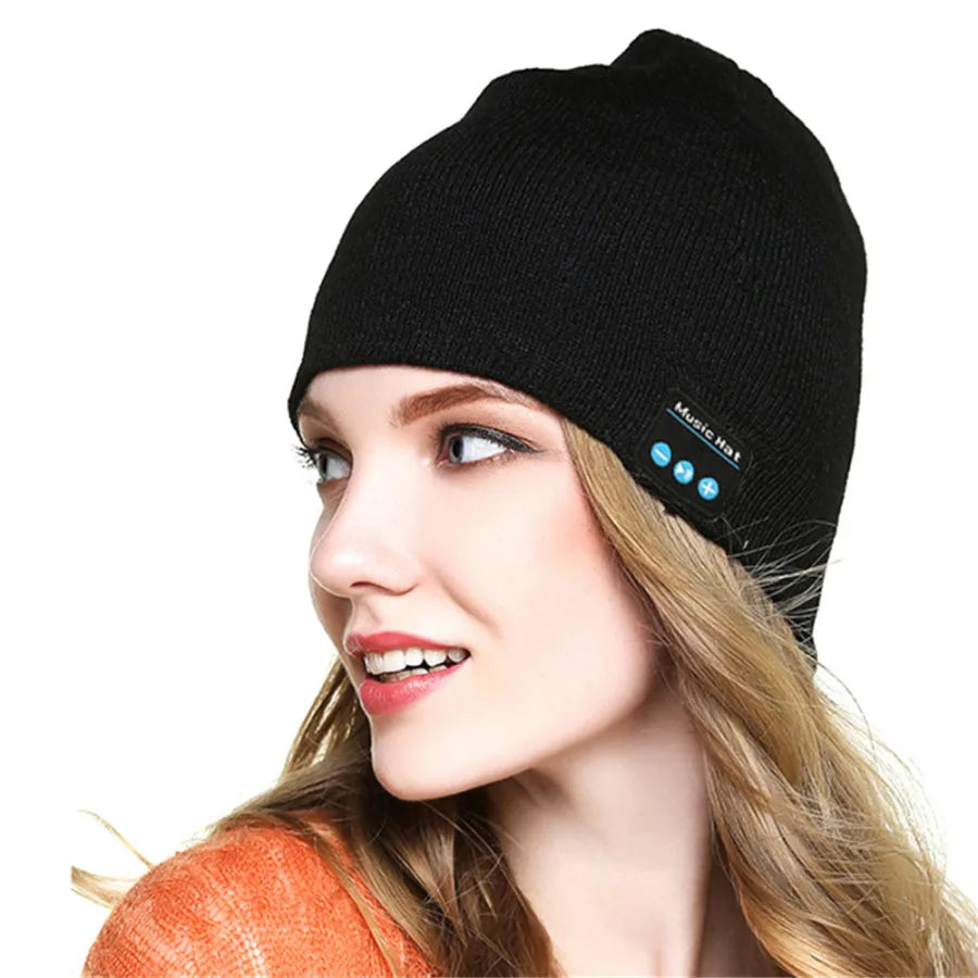 beanie Bluetooth 5.0 Earphone Music Hat Winter Wireless