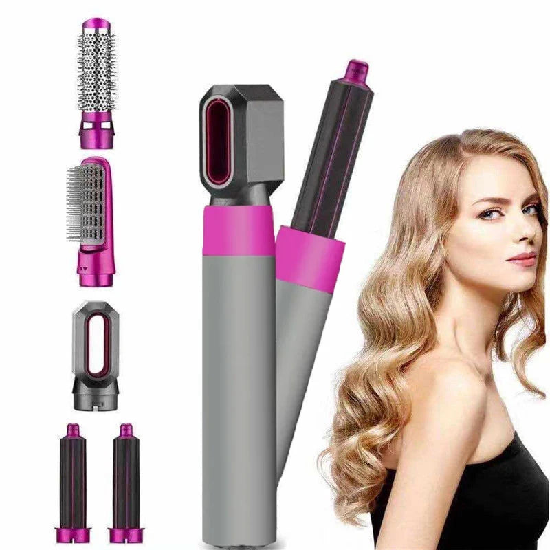 5 in 1 Hair Dryer Hot Comb air Professional Curling Iron Hair Straightener Styling Tool wrap For Dyson Airwrap Hair Dryer Househ