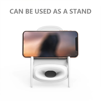 Portable Mini Chair Stand Wireless Charger Bracket Station Desk Mobile Phone Holder Fast Charge For Xiaomi iPhone Samsung